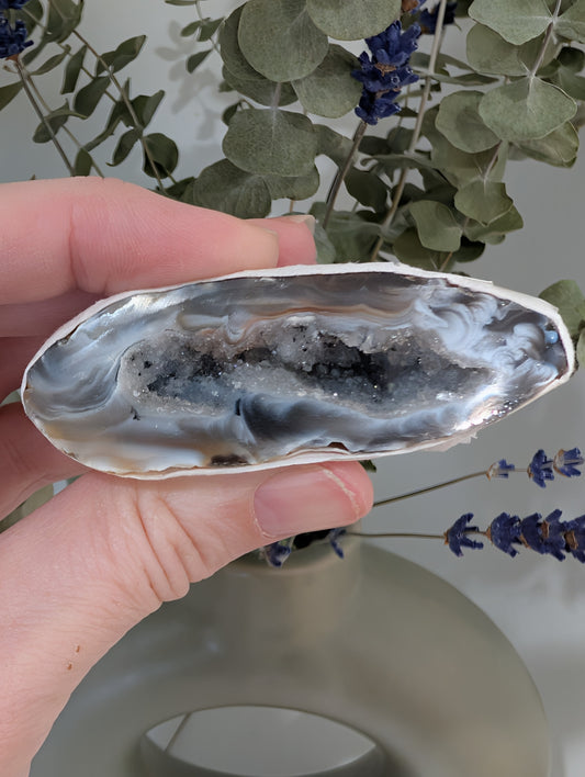 Druzy Agate Geode