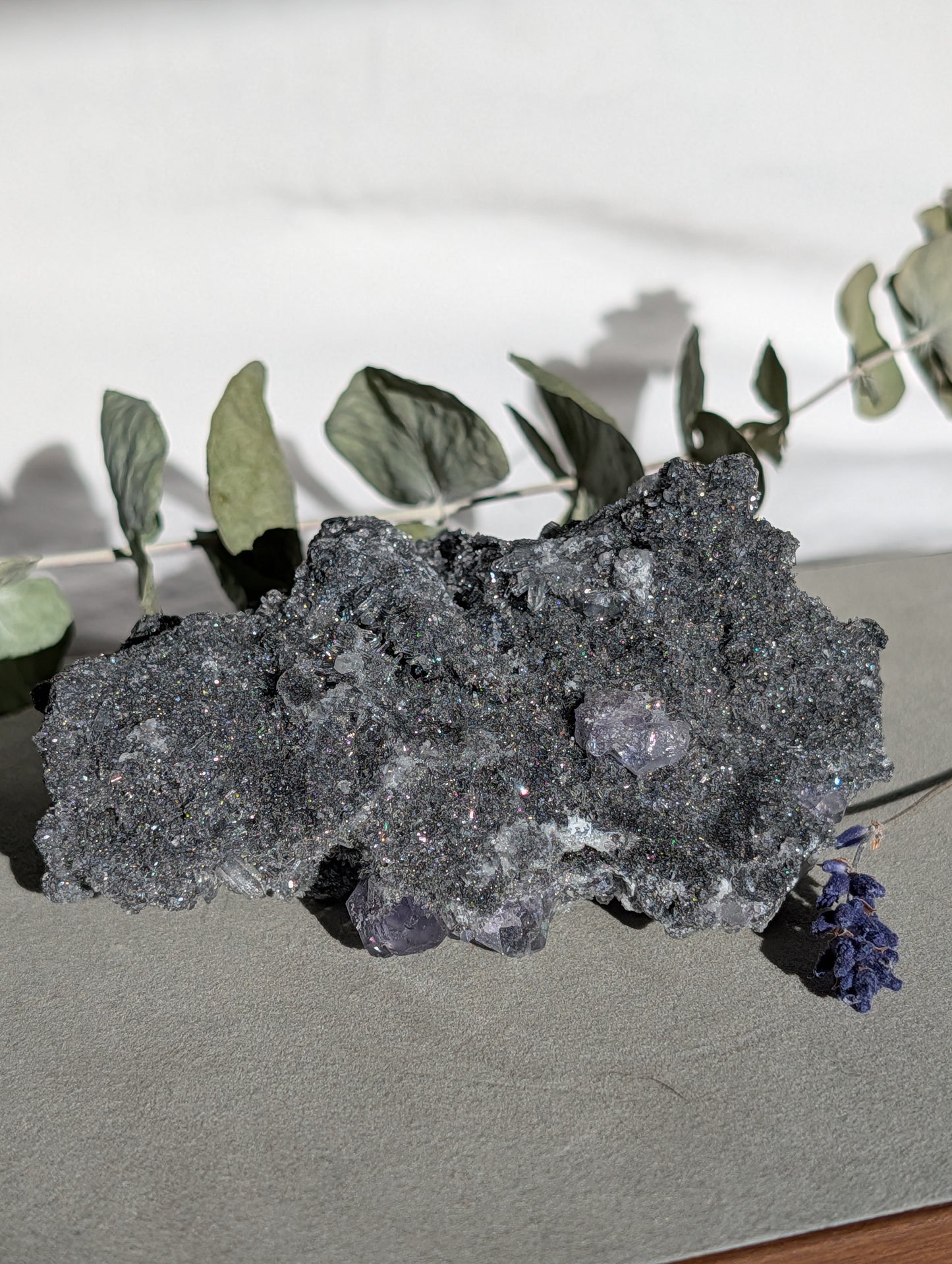 Zeolite with Fluorite Specimen