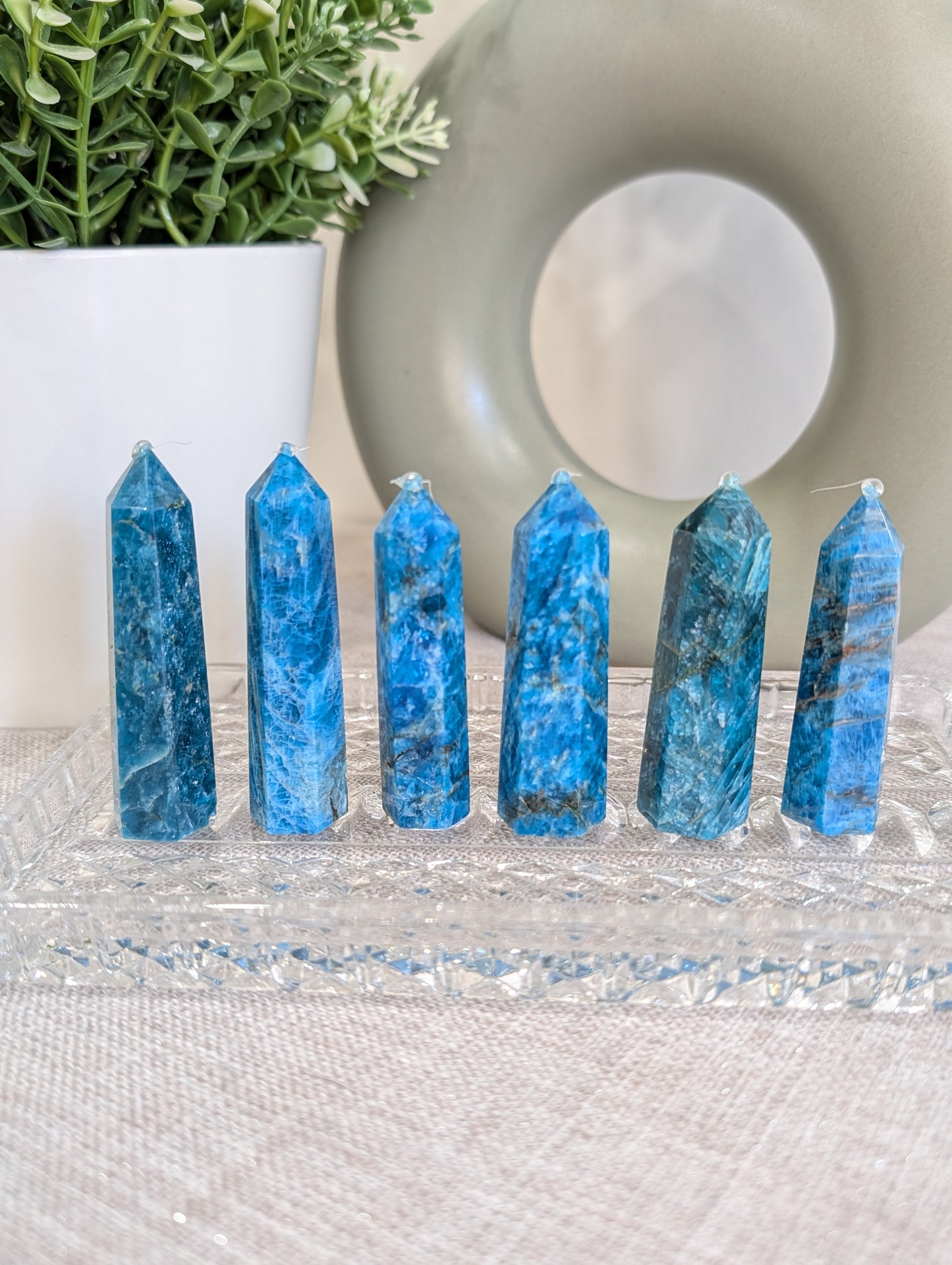 Blue Apatite Tower