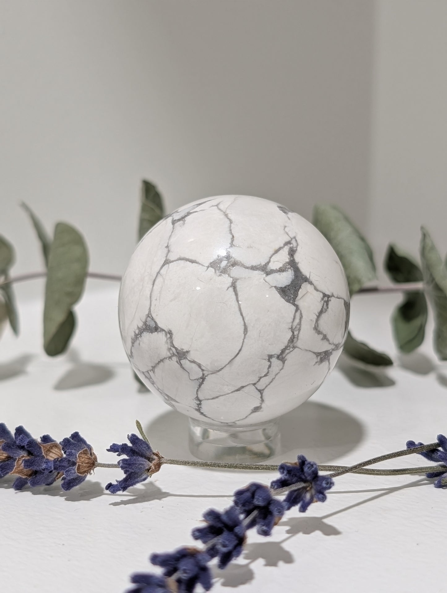 Howlite Sphere