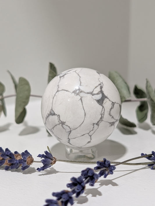 Howlite Sphere