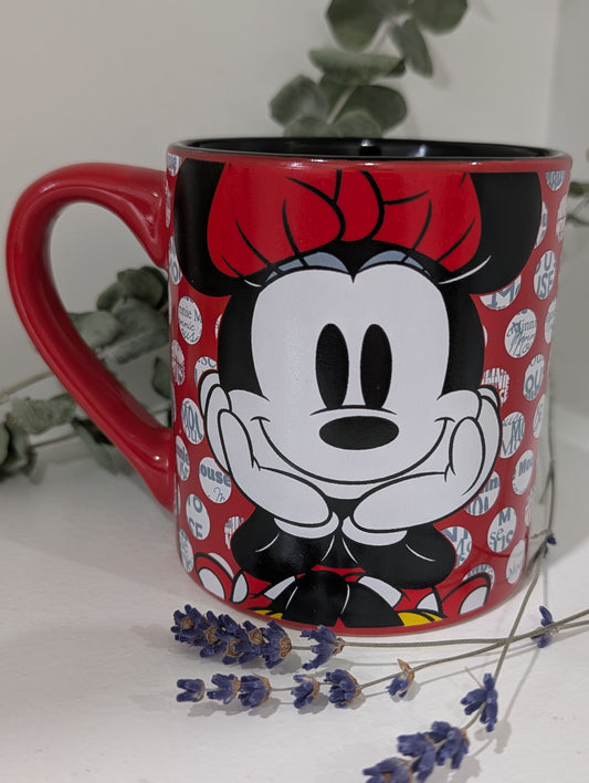 Disney Minnie Mouse Red Ceramic Mug