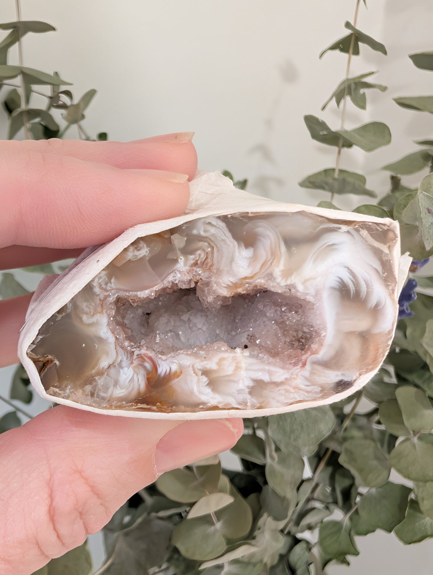 Druzy Agate Geode
