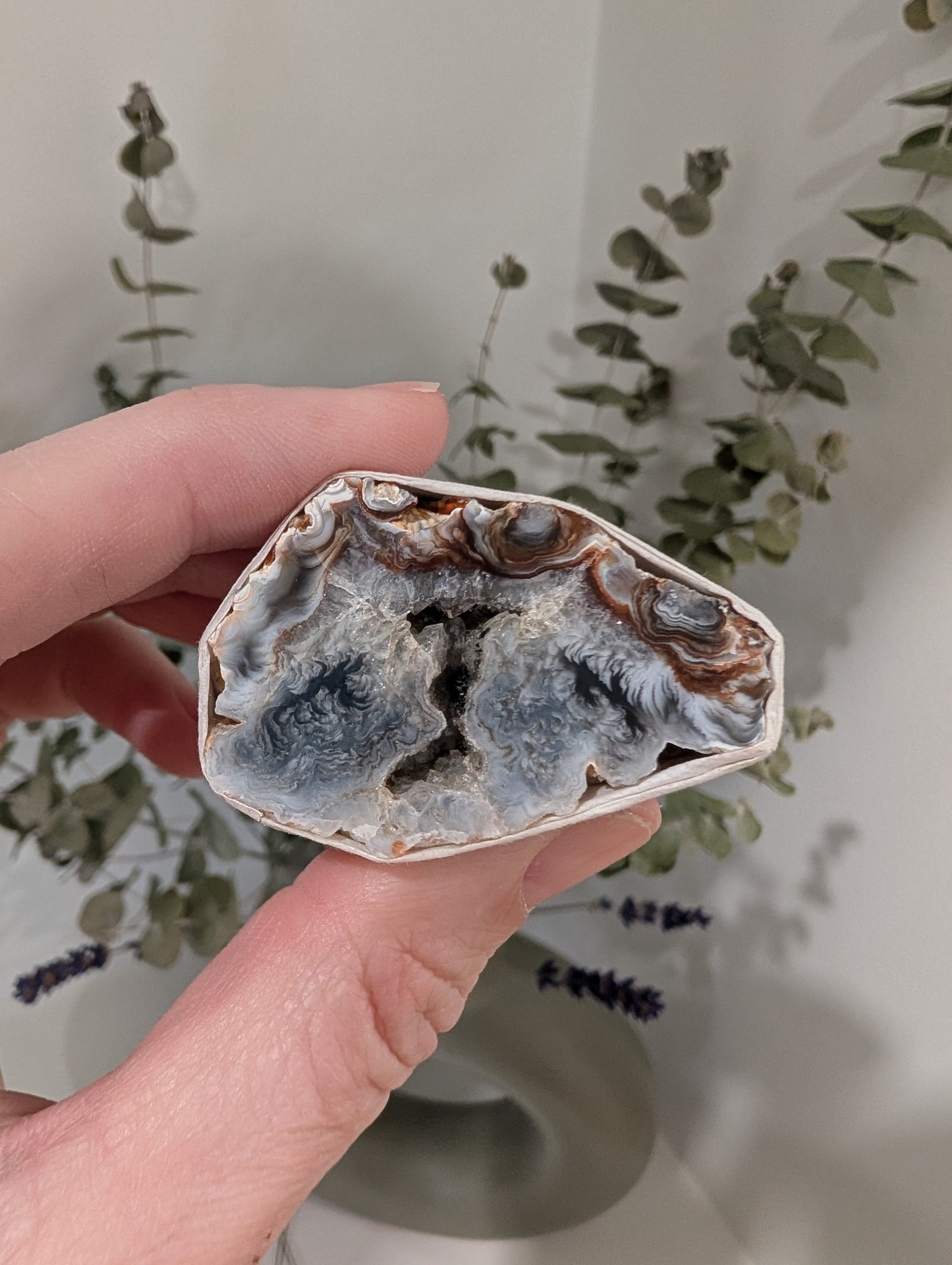 Druzy Agate Geode