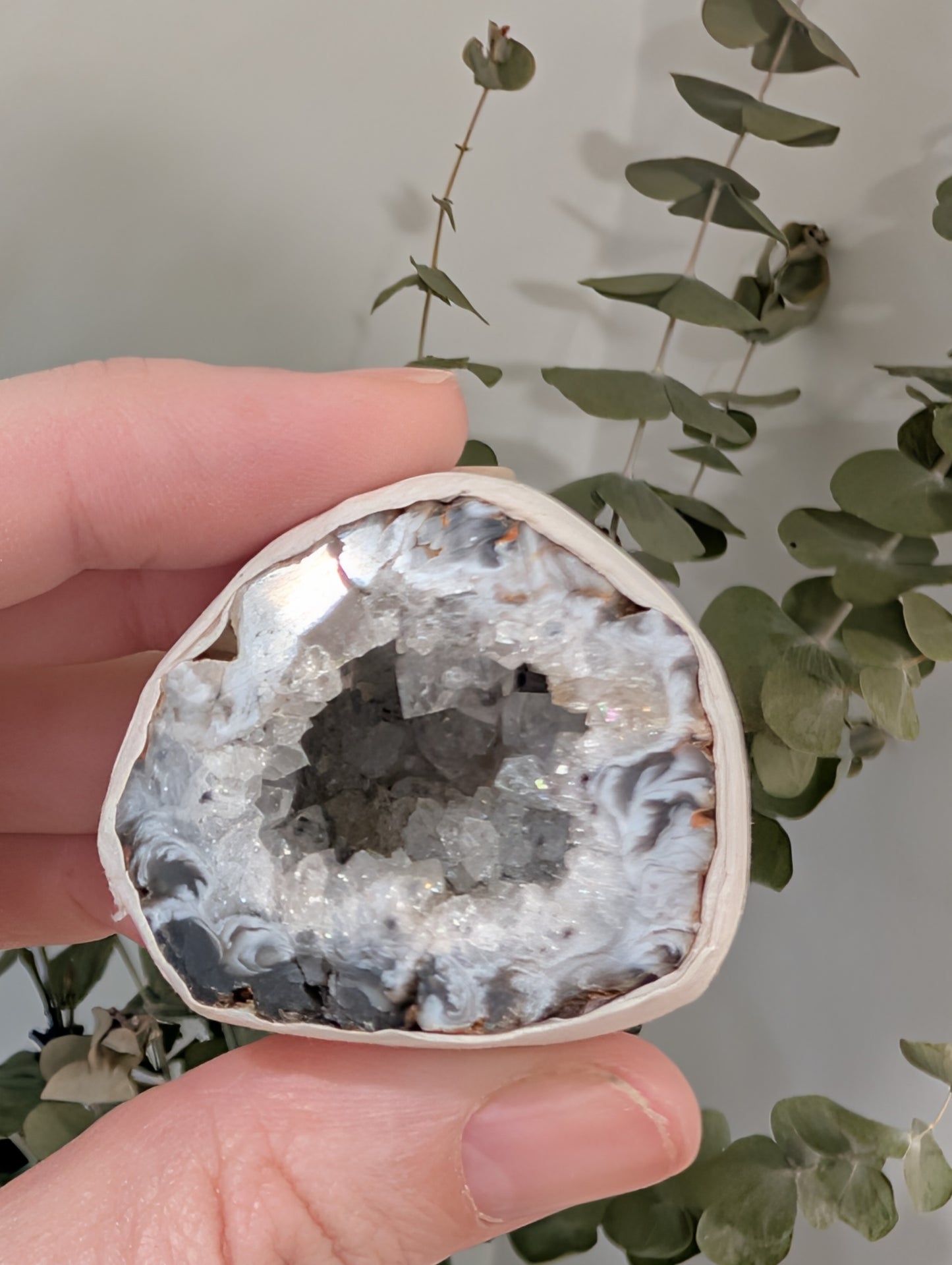 Druzy Agate Geode