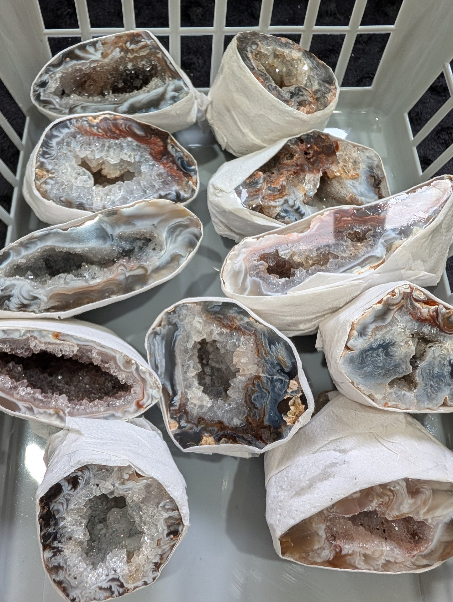 Druzy Agate Geode