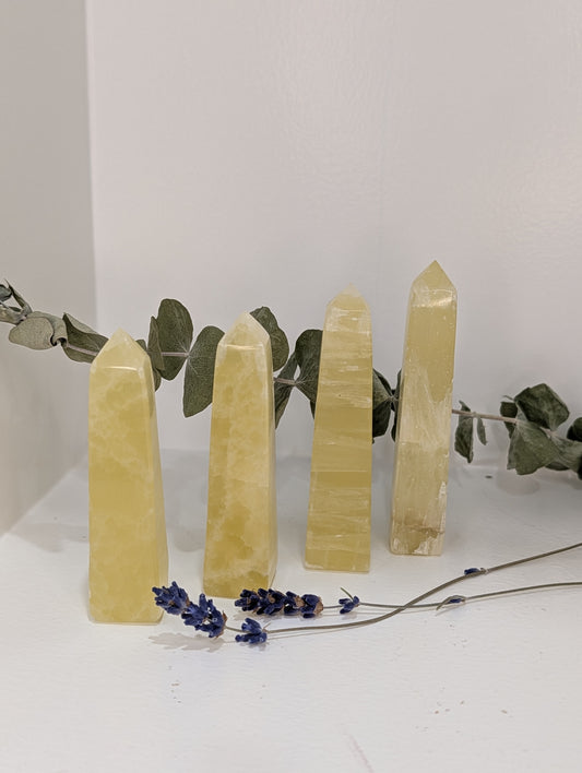 Lemon Calcite Tower