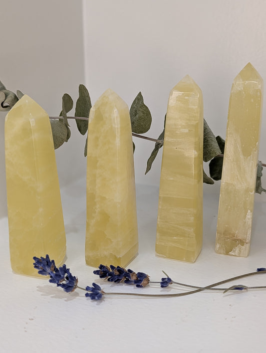 Lemon Calcite Tower