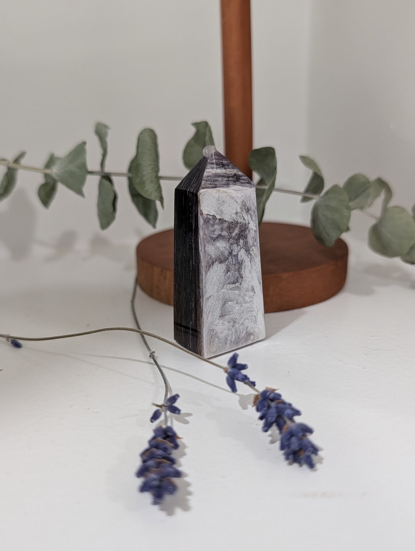 Purple Mica (Lepidolite) Small Tower