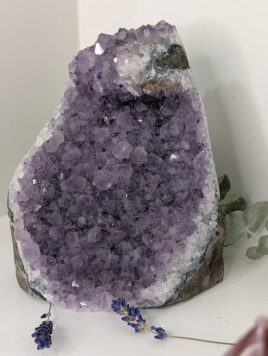 Amethyst Cluster Cathedral