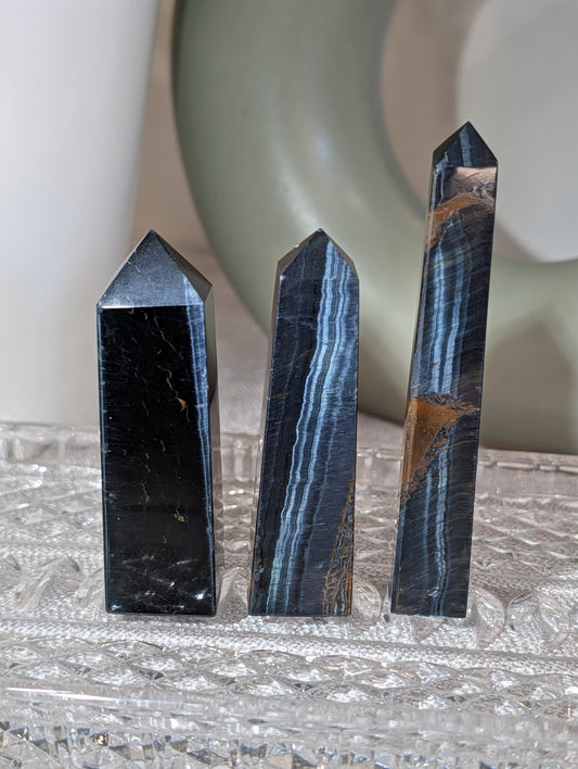 Blue Tiger's Eye Tower