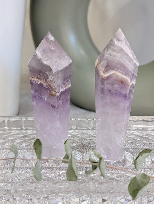 Chevron Amethyst Tower