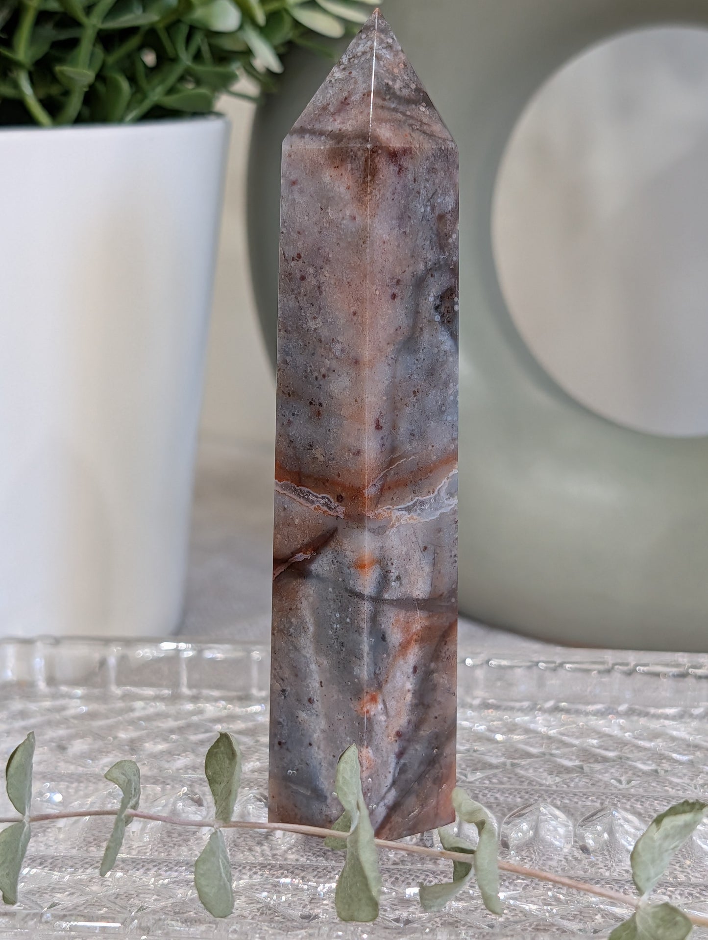 Starry Sky Agate Tower