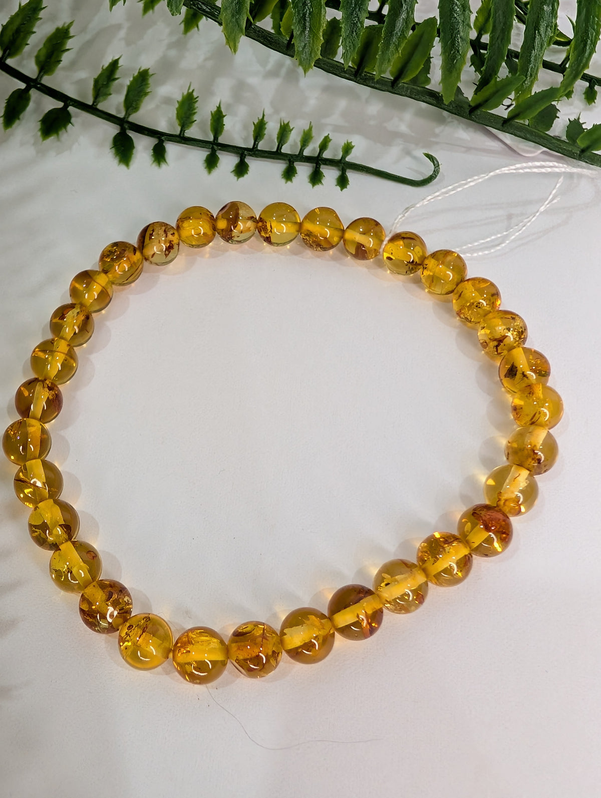 Amber Bracelet / 6mm
