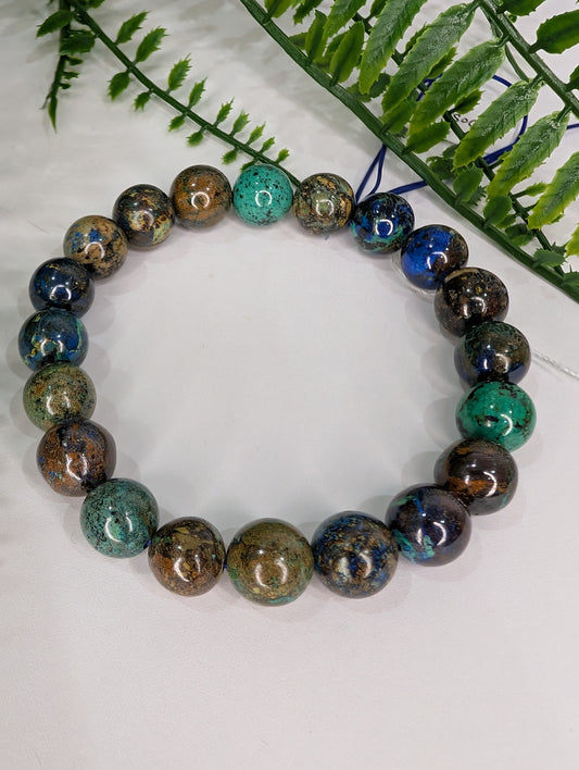 Chrysocolla Bracelet / 9mm