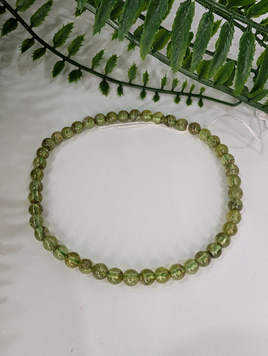 Diopside Bracelet / 4mm