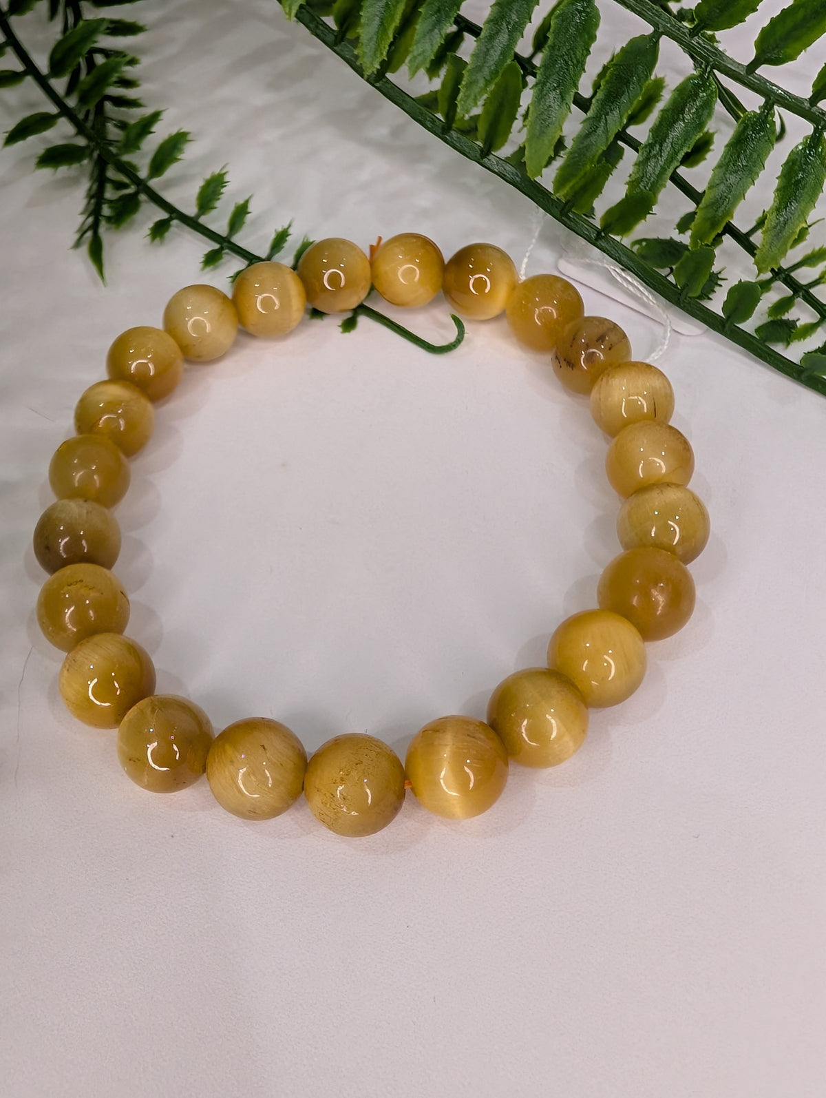 Honey Comb Tigers Eye Bracelet
