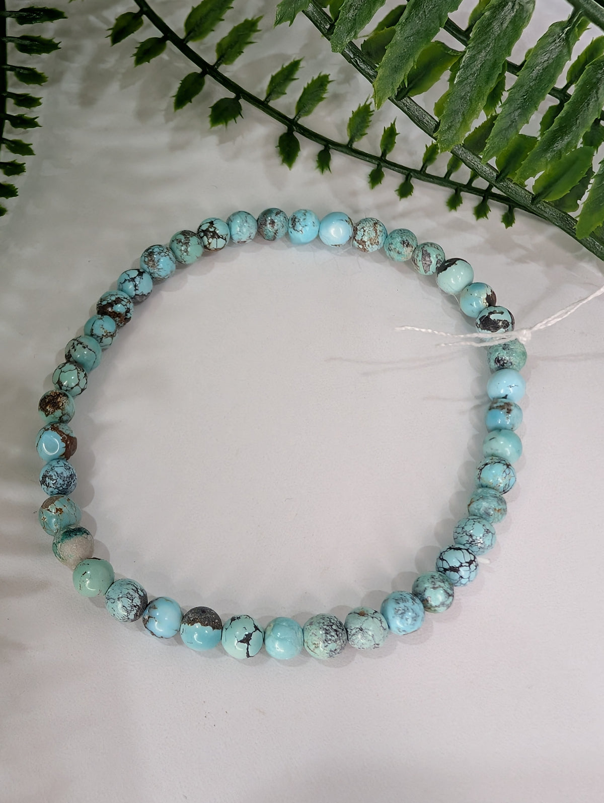 Turquoise Bracelet, 4mm